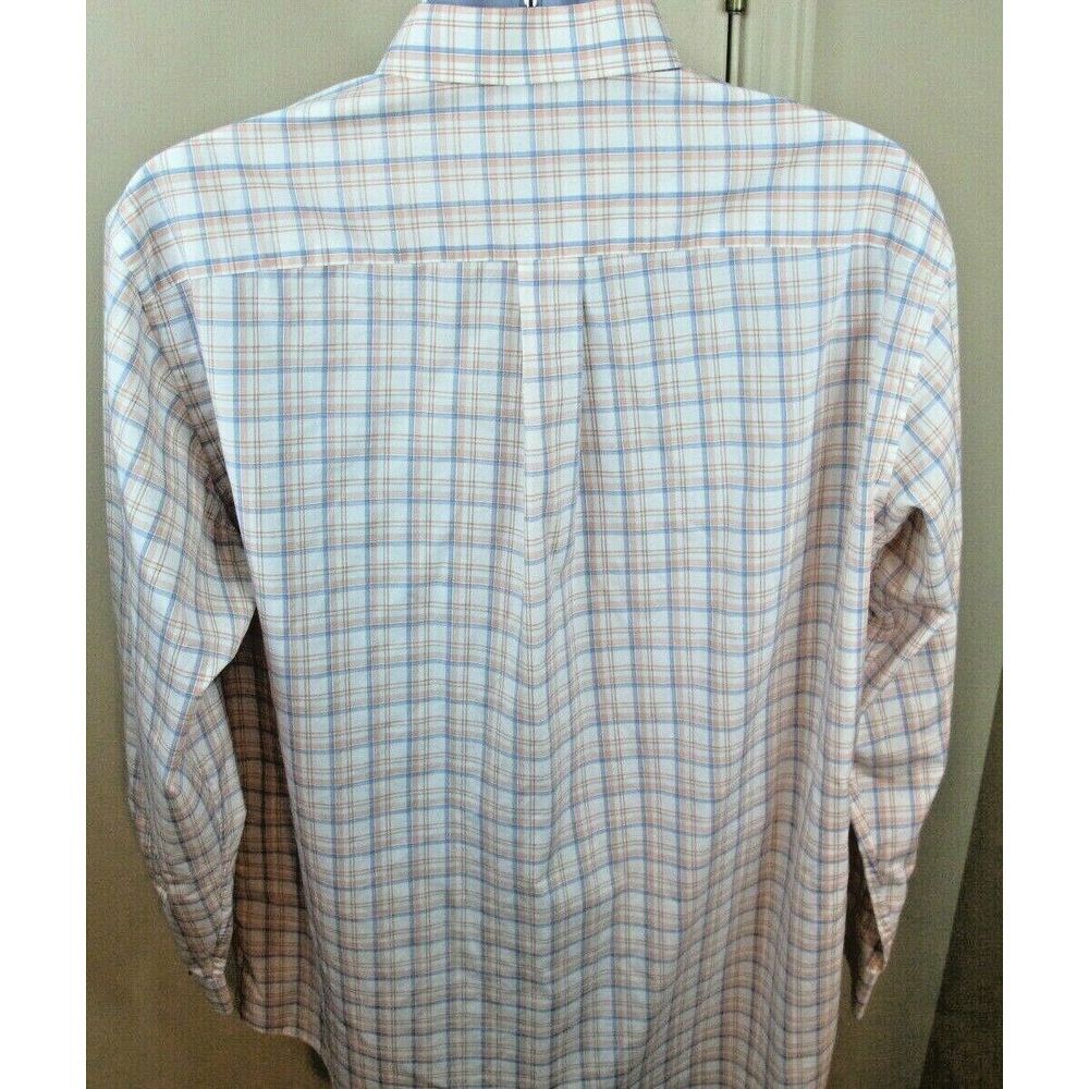 Men's Large Jos. A. Bank Traveler's Collection Long Sleeve Button Down Shirt - Picture 3 of 4
